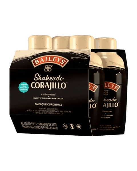 Licor Carajillo Baileys Shakeado 4X100ml